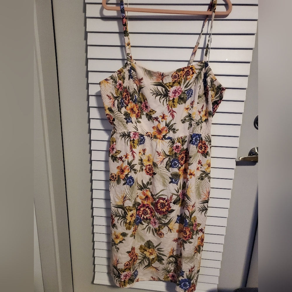 Floral skater dress